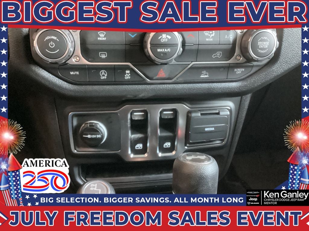 2026 Jeep Wrangler WRANGLER 2-DOOR SPORT