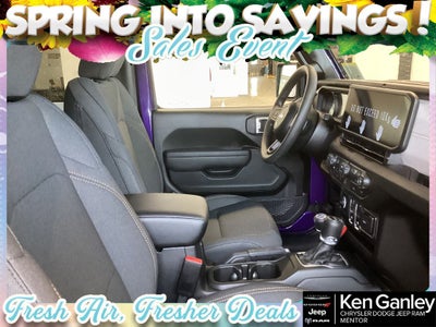 2026 Jeep Wrangler WRANGLER 2-DOOR SPORT