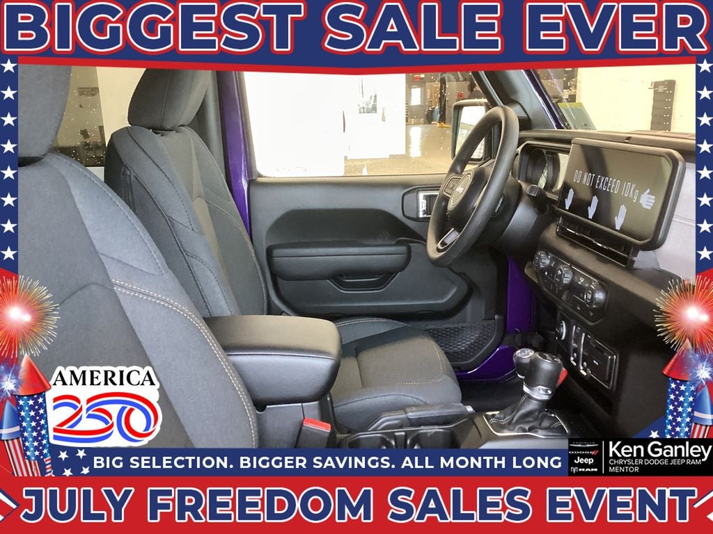 2026 Jeep Wrangler WRANGLER 2-DOOR SPORT