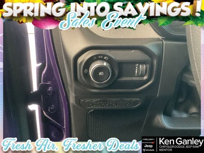 2026 Jeep Wrangler WRANGLER 2-DOOR SPORT