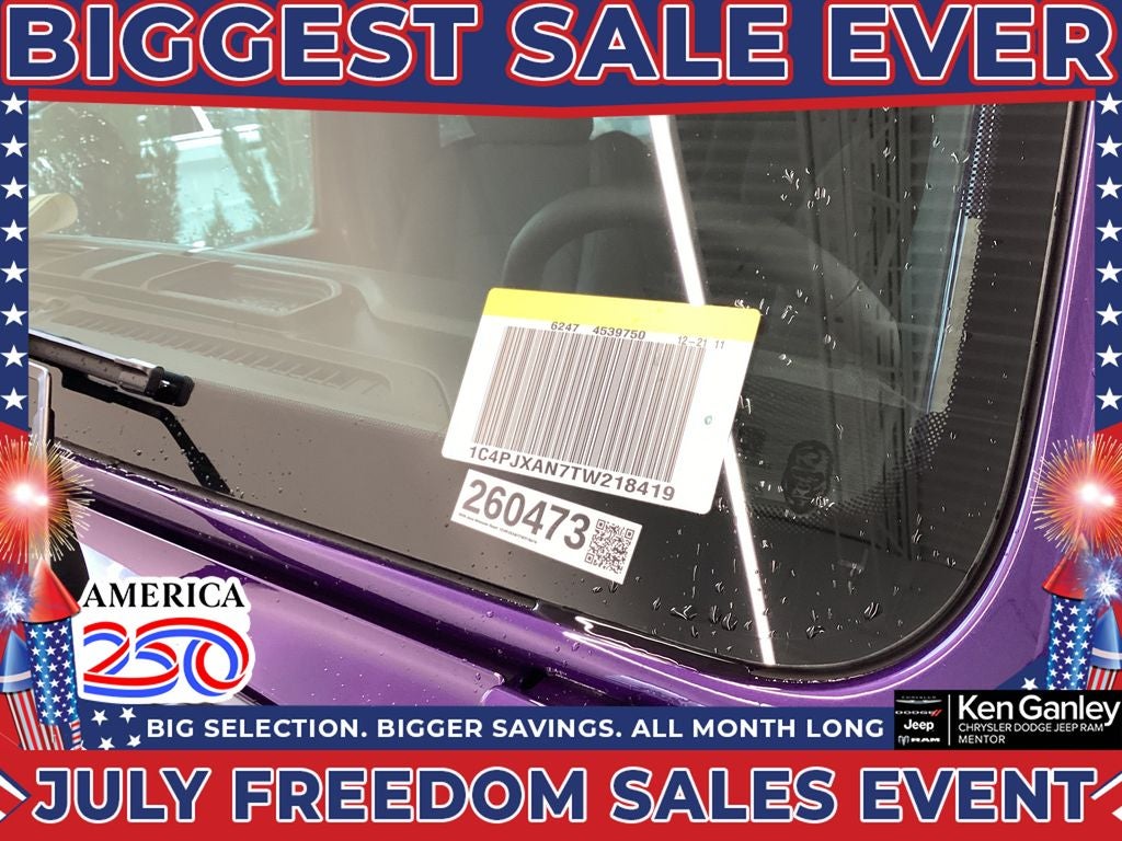 2026 Jeep Wrangler WRANGLER 2-DOOR WILLYS