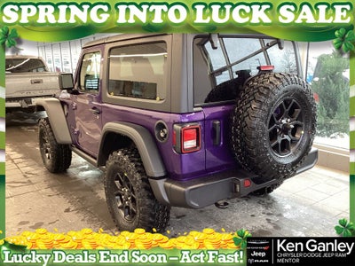 2026 Jeep Wrangler WRANGLER 2-DOOR WILLYS