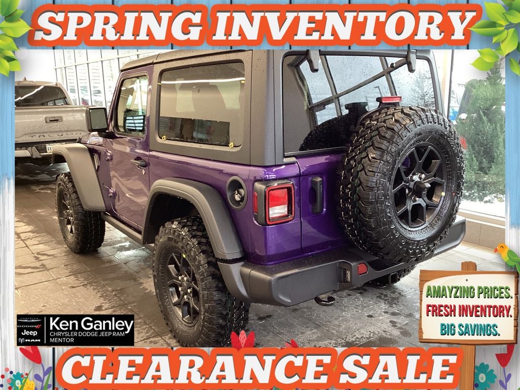 2026 Jeep Wrangler WRANGLER 2-DOOR WILLYS
