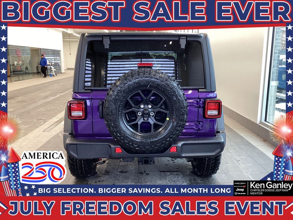 2026 Jeep Wrangler WRANGLER 2-DOOR WILLYS