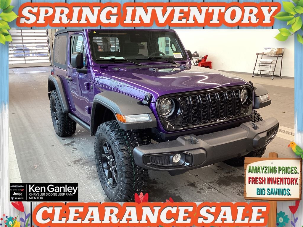 2026 Jeep Wrangler WRANGLER 2-DOOR WILLYS