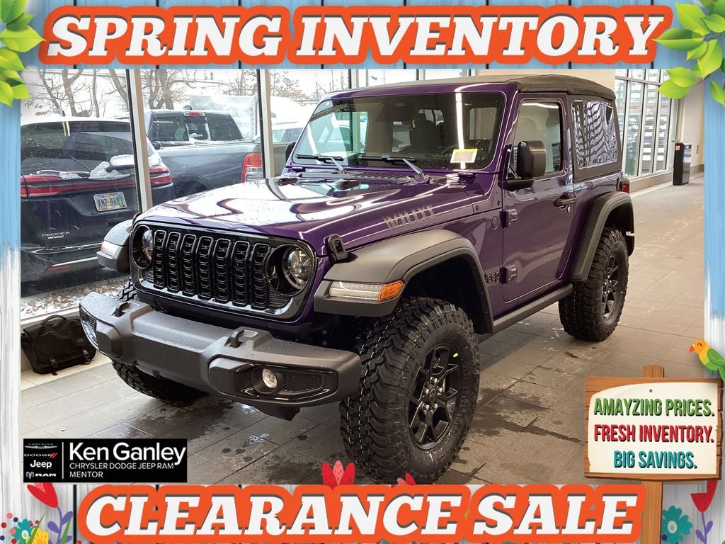 2026 Jeep Wrangler WRANGLER 2-DOOR WILLYS