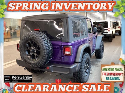 2026 Jeep Wrangler WRANGLER 2-DOOR WILLYS