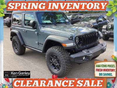 2026 Jeep Wrangler WRANGLER 2-DOOR WILLYS