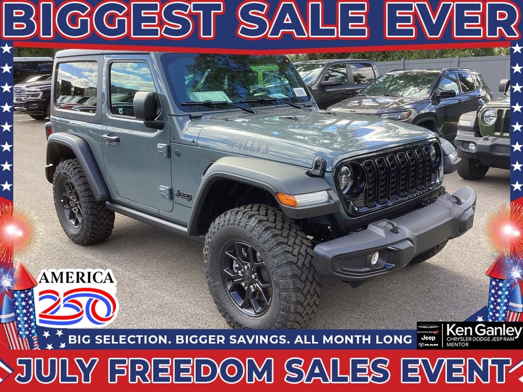 2026 Jeep Wrangler WRANGLER 2-DOOR WILLYS