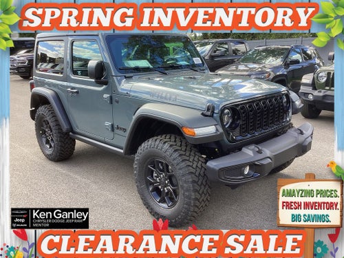 2026 Jeep Wrangler WRANGLER 2-DOOR WILLYS