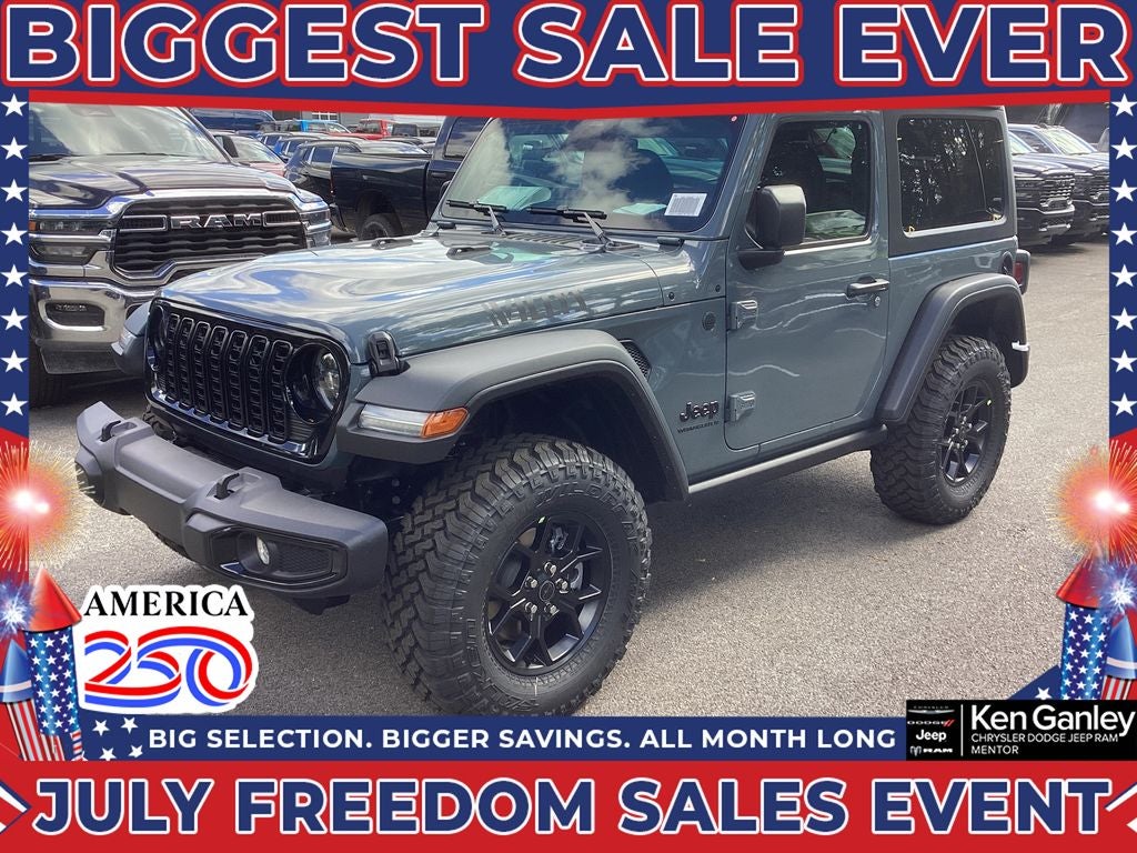 2026 Jeep Wrangler WRANGLER 2-DOOR WILLYS
