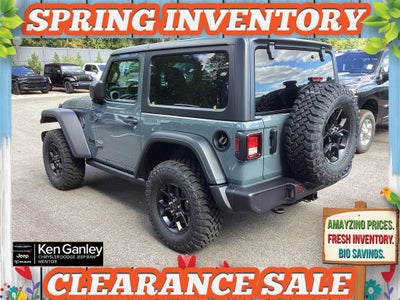 2026 Jeep Wrangler WRANGLER 2-DOOR WILLYS