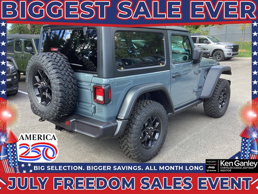 2026 Jeep Wrangler WRANGLER 2-DOOR WILLYS