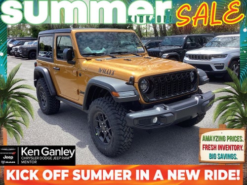 2026 Jeep Wrangler WRANGLER 2-DOOR WILLYS
