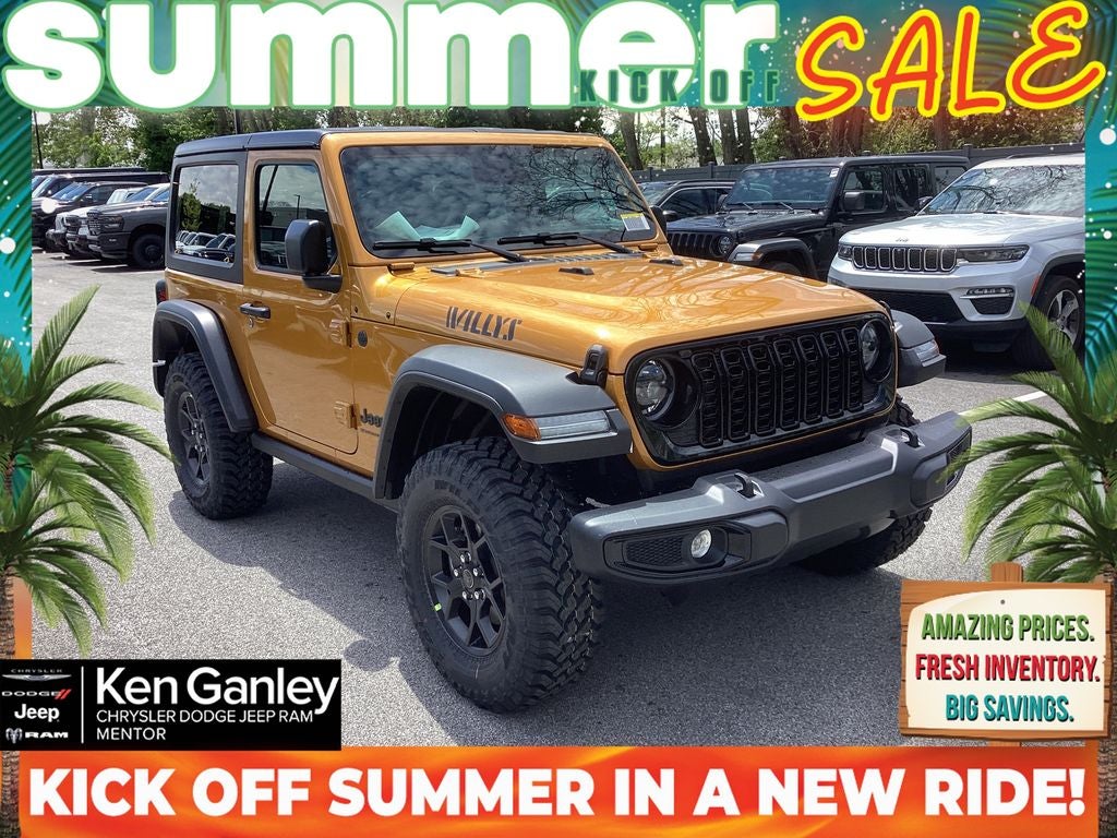 2026 Jeep Wrangler WRANGLER 2-DOOR WILLYS