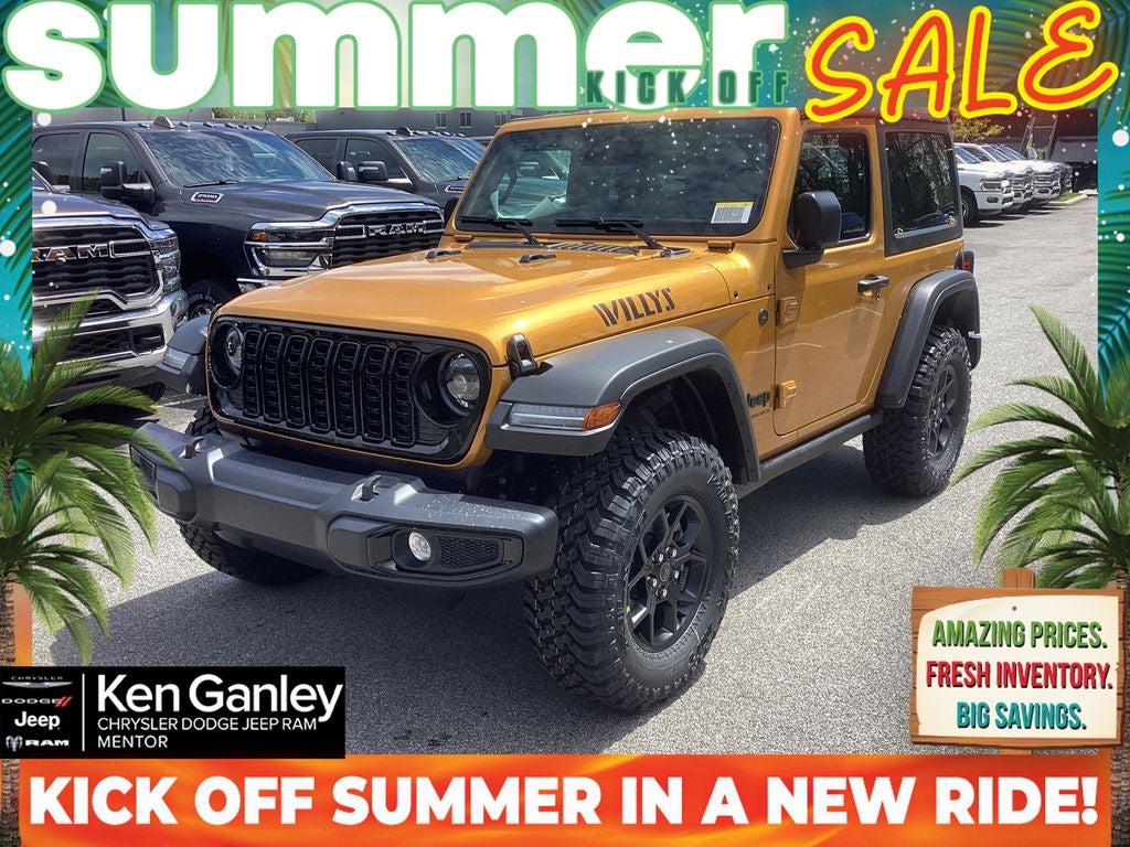 2026 Jeep Wrangler WRANGLER 2-DOOR WILLYS