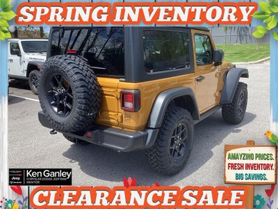 2026 Jeep Wrangler WRANGLER 2-DOOR WILLYS