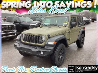 2026 Jeep Wrangler WRANGLER 2-DOOR SPORT