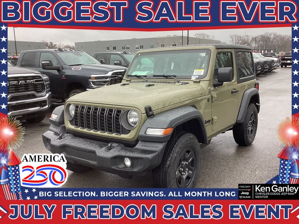 2026 Jeep Wrangler WRANGLER 2-DOOR SPORT