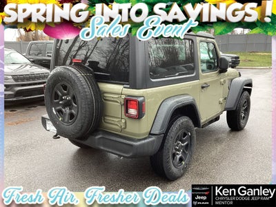 2026 Jeep Wrangler WRANGLER 2-DOOR SPORT