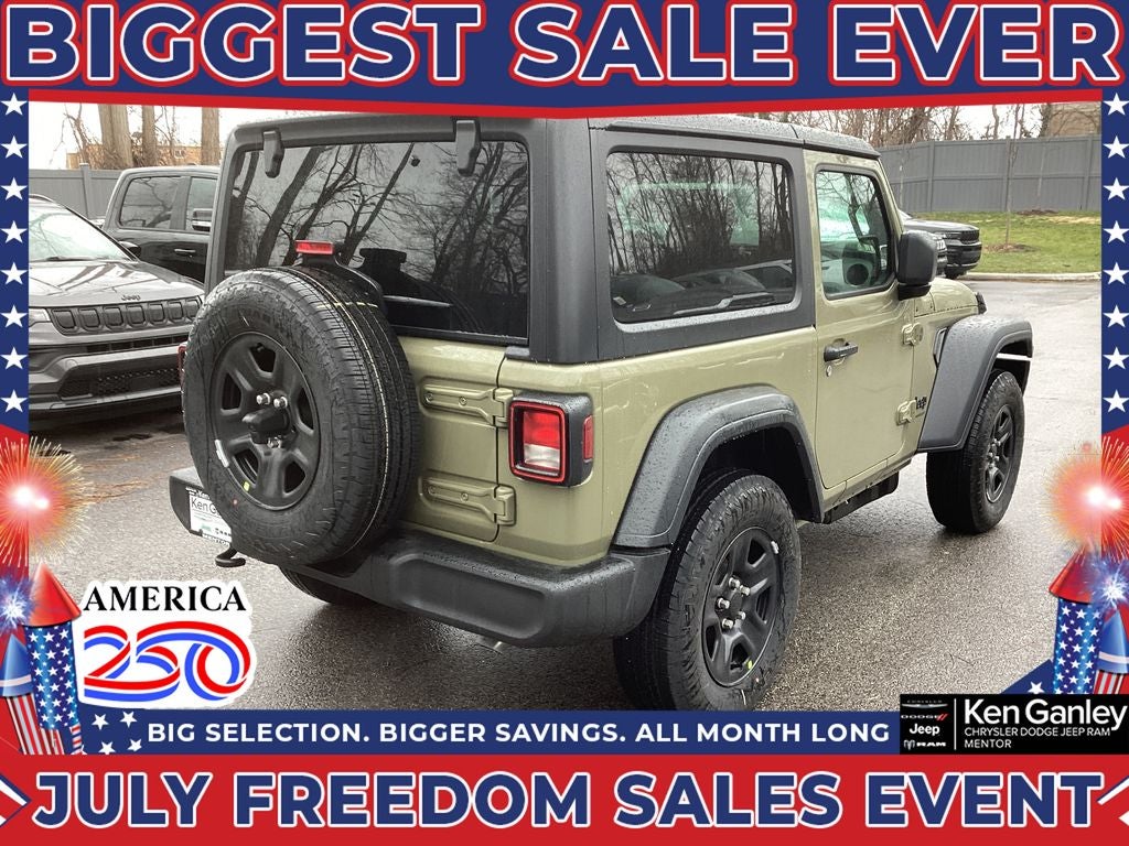 2026 Jeep Wrangler WRANGLER 2-DOOR SPORT