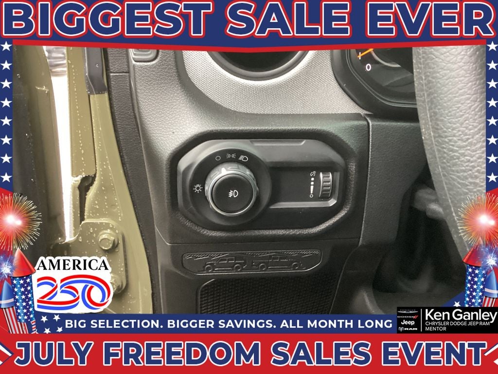 2026 Jeep Wrangler WRANGLER 2-DOOR SPORT
