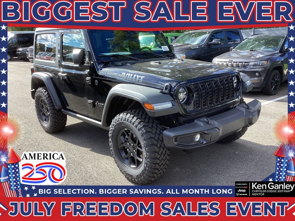 2026 Jeep Wrangler WRANGLER 2-DOOR WILLYS