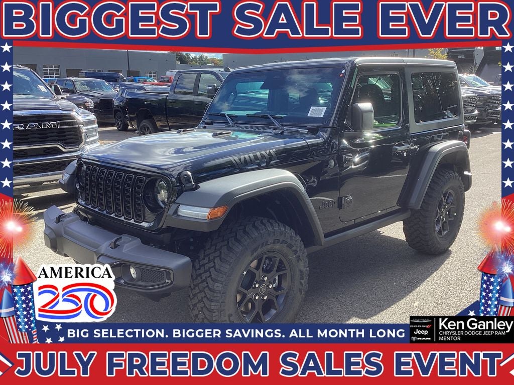 2026 Jeep Wrangler WRANGLER 2-DOOR WILLYS
