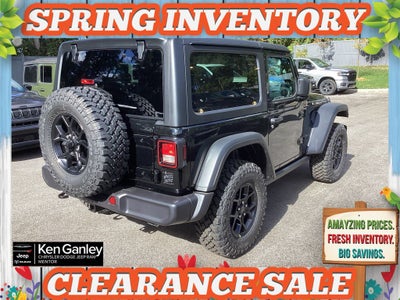 2026 Jeep Wrangler WRANGLER 2-DOOR WILLYS