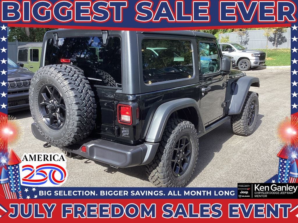 2026 Jeep Wrangler WRANGLER 2-DOOR WILLYS
