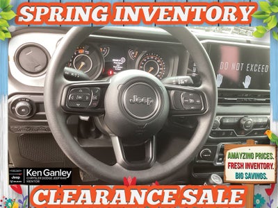 2026 Jeep Wrangler WRANGLER 2-DOOR SPORT