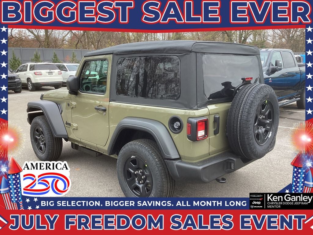 2026 Jeep Wrangler WRANGLER 2-DOOR SPORT