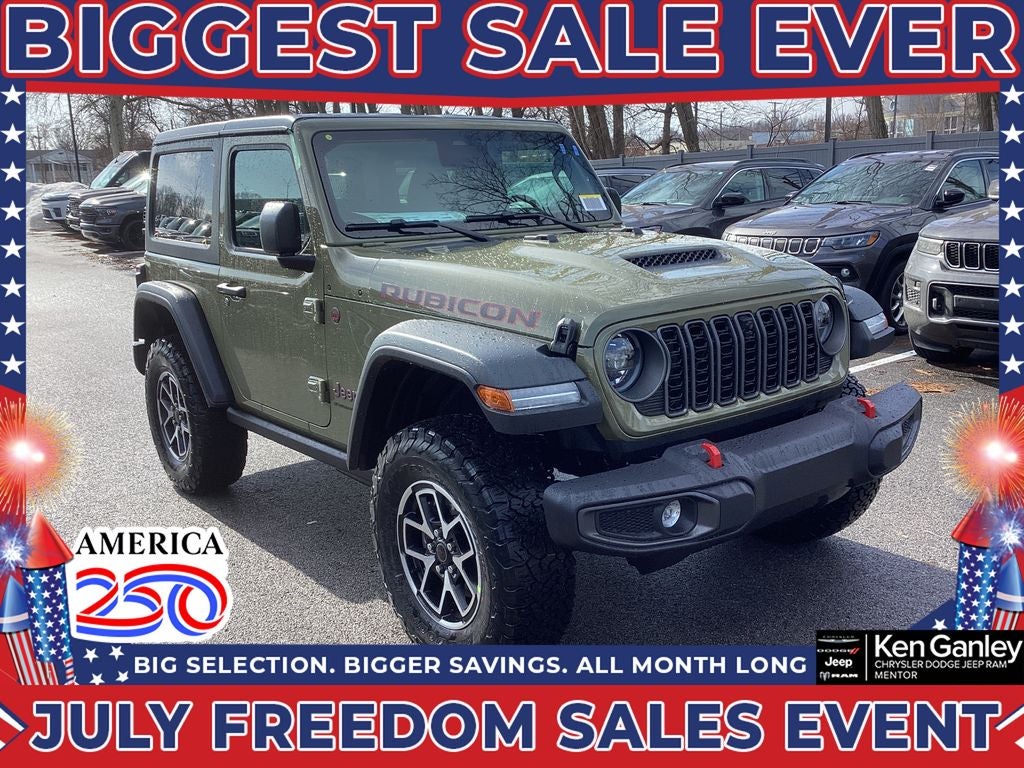 2026 Jeep Wrangler WRANGLER 2-DOOR RUBICON
