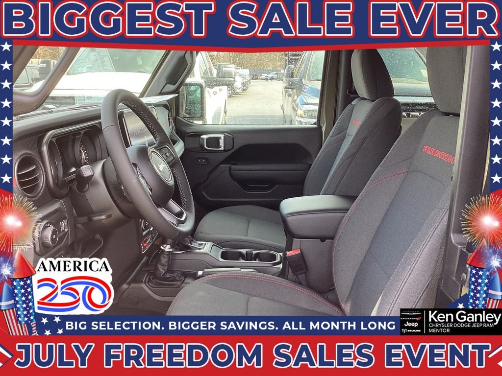 2026 Jeep Wrangler WRANGLER 2-DOOR RUBICON