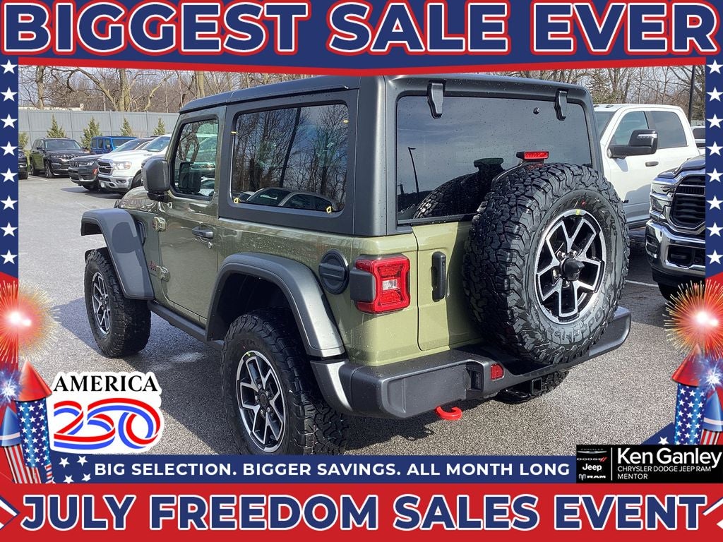 2026 Jeep Wrangler WRANGLER 2-DOOR RUBICON