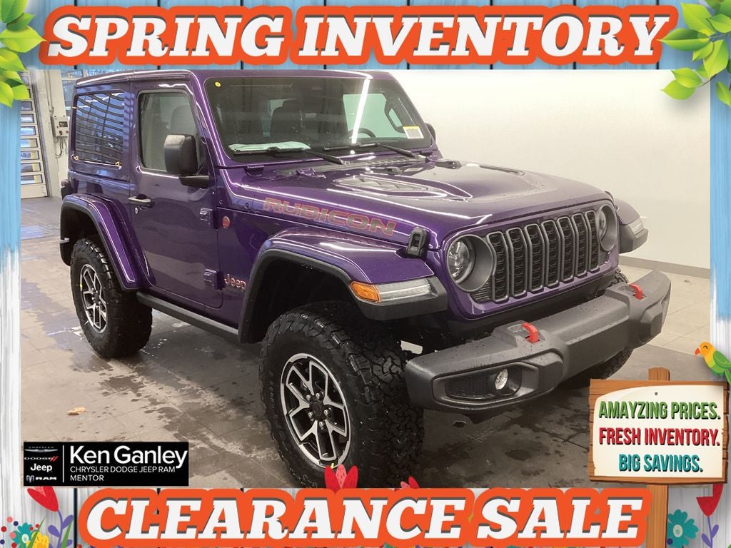 2026 Jeep Wrangler WRANGLER 2-DOOR RUBICON