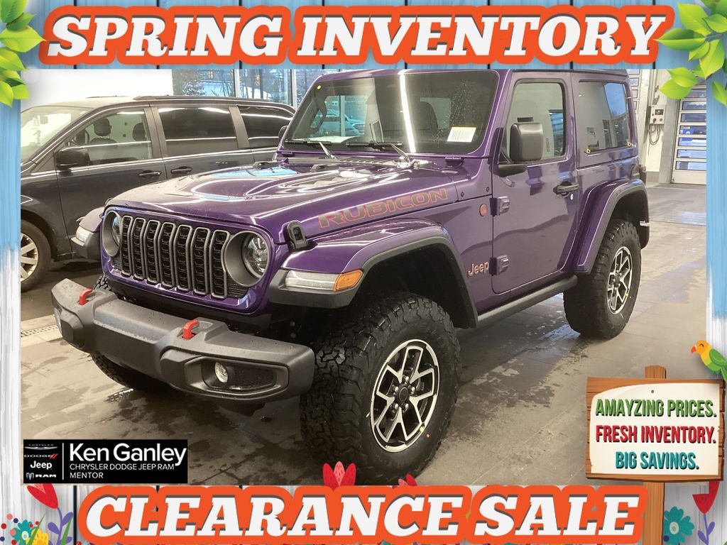 2026 Jeep Wrangler WRANGLER 2-DOOR RUBICON