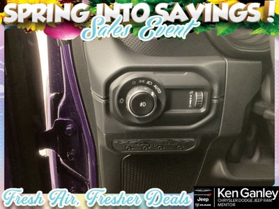 2026 Jeep Wrangler WRANGLER 2-DOOR RUBICON