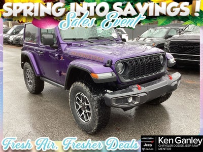 2026 Jeep Wrangler WRANGLER 2-DOOR RUBICON