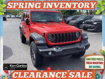 2026 Jeep Wrangler WRANGLER 4-DOOR SPORT S