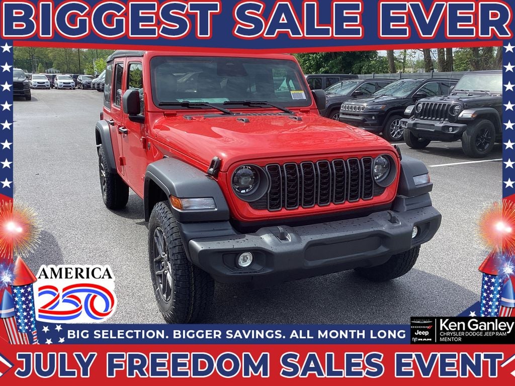 2026 Jeep Wrangler WRANGLER 4-DOOR SPORT S