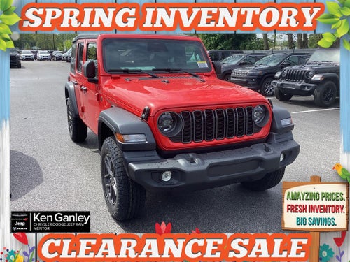 2026 Jeep Wrangler WRANGLER 4-DOOR SPORT S