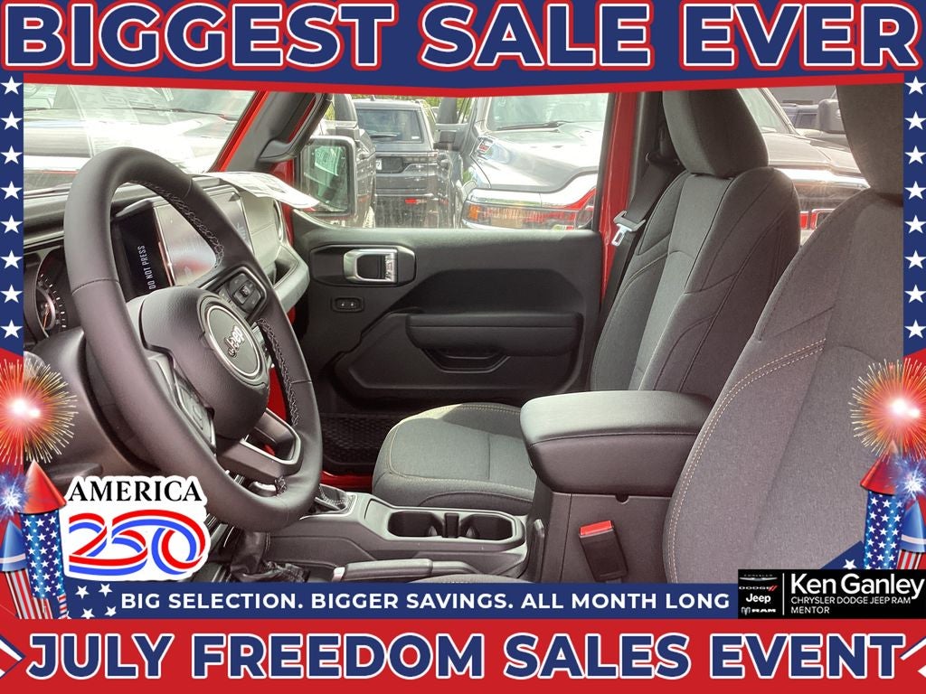 2026 Jeep Wrangler WRANGLER 4-DOOR SPORT S
