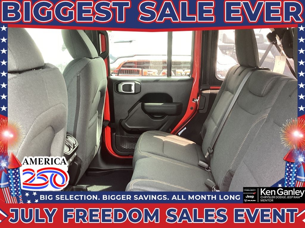 2026 Jeep Wrangler WRANGLER 4-DOOR SPORT S