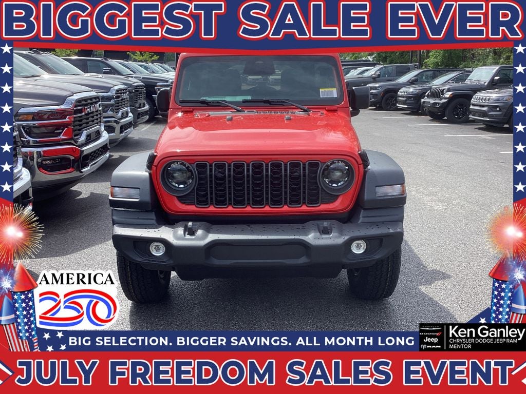 2026 Jeep Wrangler WRANGLER 4-DOOR SPORT S