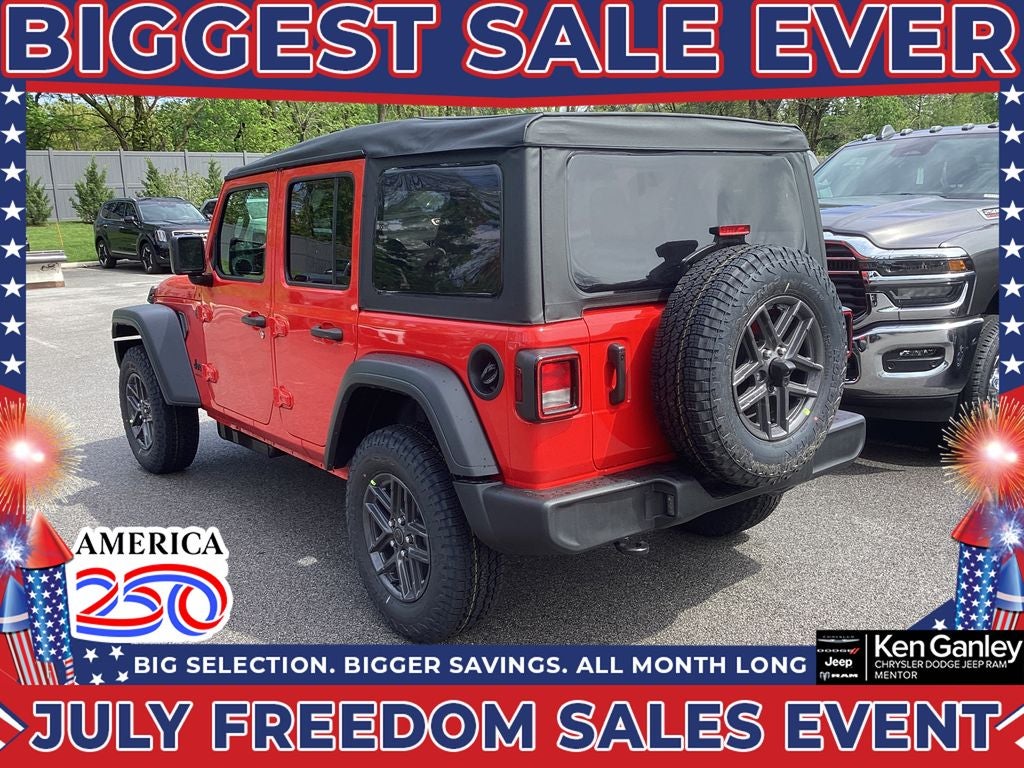 2026 Jeep Wrangler WRANGLER 4-DOOR SPORT S