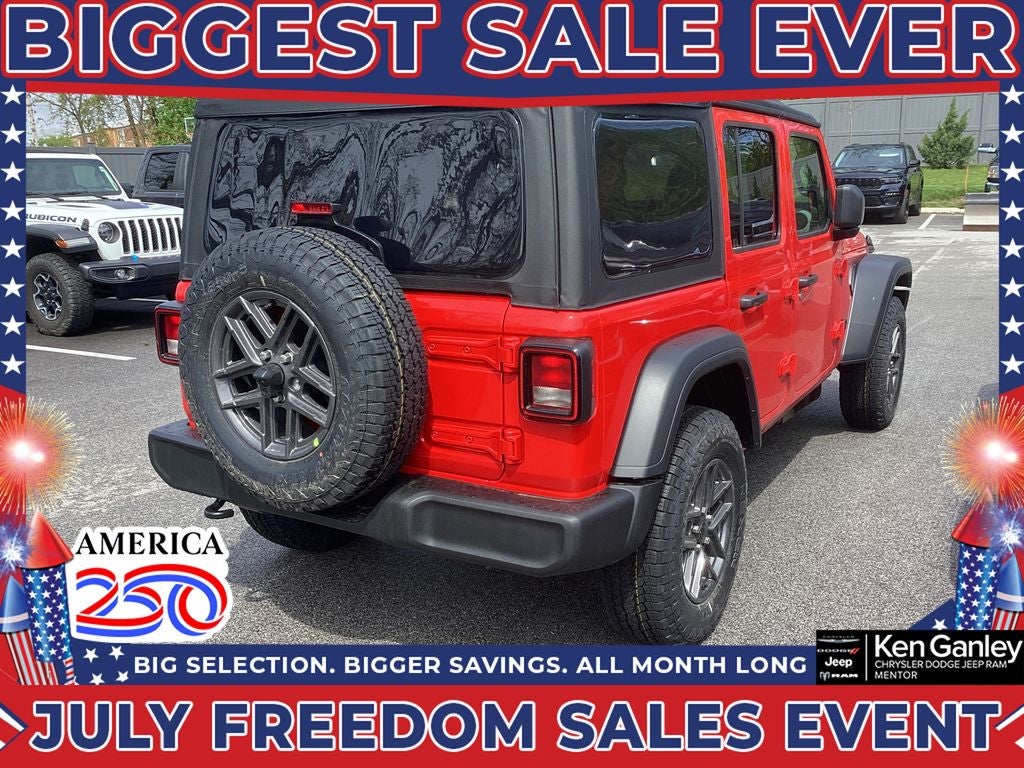 2026 Jeep Wrangler WRANGLER 4-DOOR SPORT S