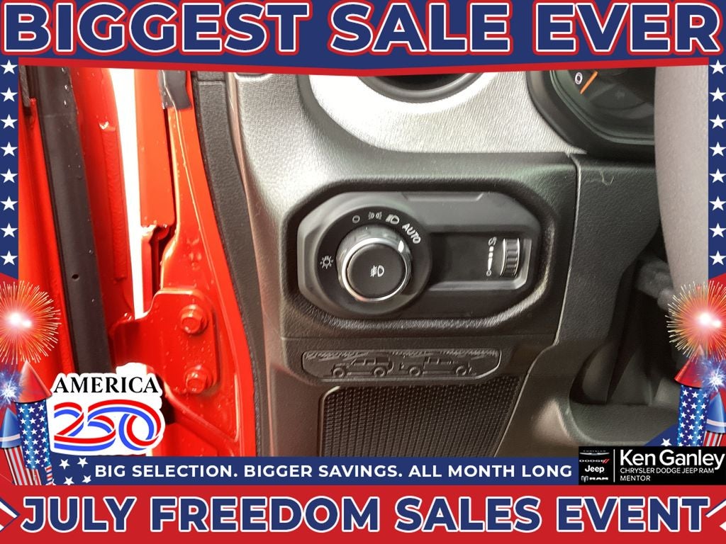 2026 Jeep Wrangler WRANGLER 4-DOOR SPORT S