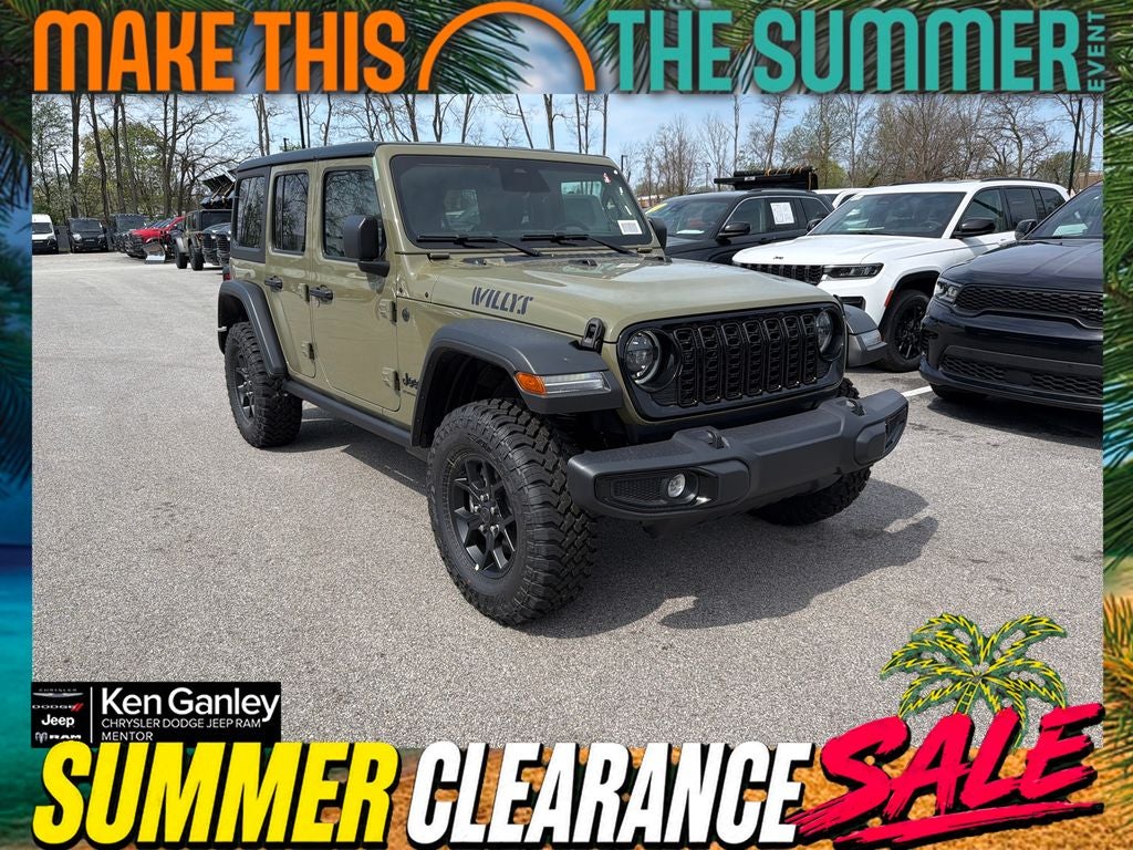 2026 Jeep Wrangler WRANGLER 4-DOOR WILLYS