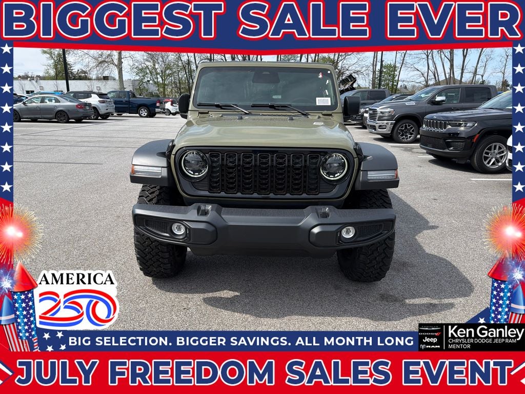 2026 Jeep Wrangler WRANGLER 4-DOOR WILLYS